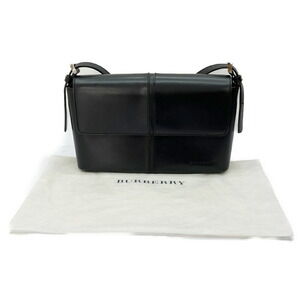 Burberry handbag black corners